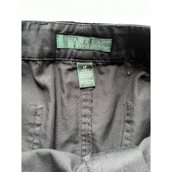 Lauren Ralph Lauren Women’s Petite Belted Skinny Cropped Pants Size 4P - Picture 4 of 10